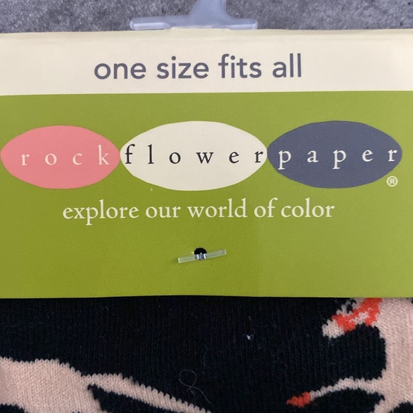 Rick Paper Flower Horse Socks - Picture 4 of 6